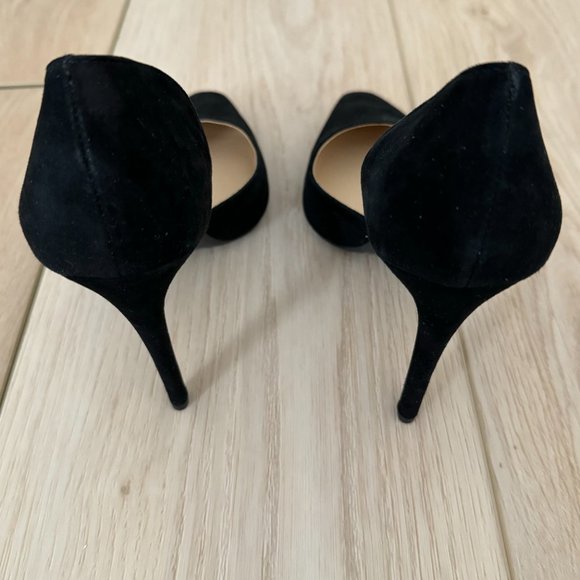 NEW in Box (NIB) Vince Camuto Black Suede Faiva Stiletto Pumps 8.5 - Picture 6 of 10